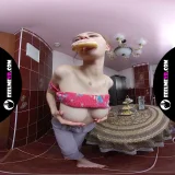 Lina Masturbates In The Kitchen While Eating Her Donut frame 2